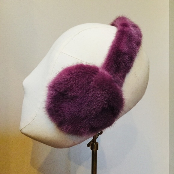 NEW! 100% REAL MINK FUR Earmuffs - Picture 2 of 8